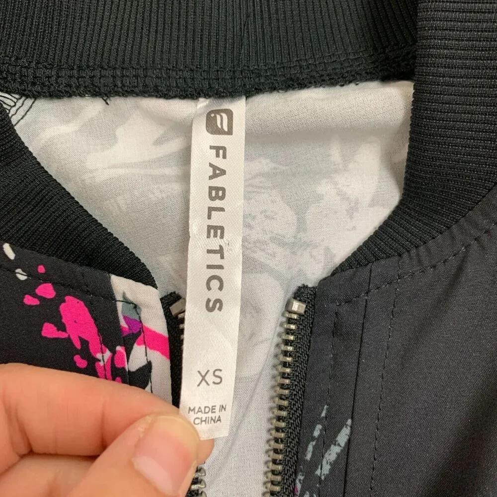 Fabletics bomber jacket